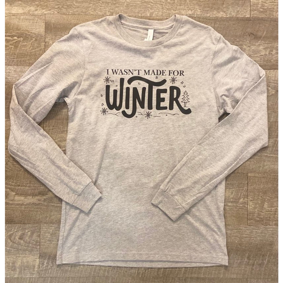 Bella + Canvas Tops - Bella + Canvas Long Sleeve T-Shirt Gray, New